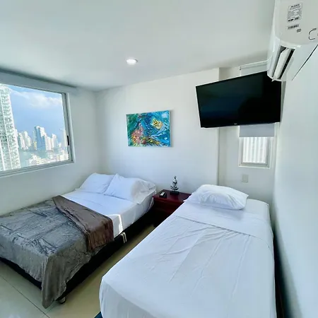 Hospedaje, Phs, Palmeto Bocagrande, Cartagena, Turismocolmbia-fit Apartamento Cartagena